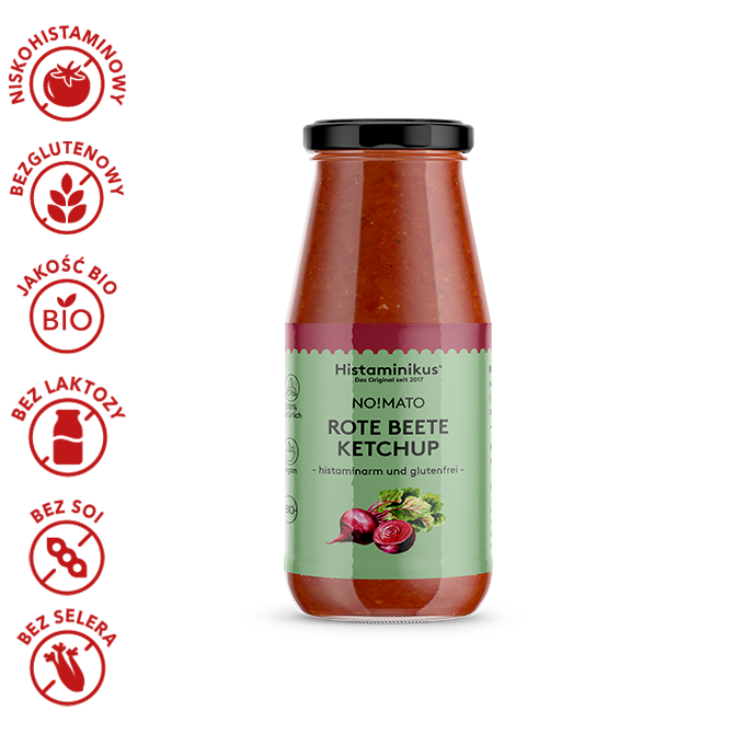 BIO keczup z buraków NO!MATO niskohistaminowy