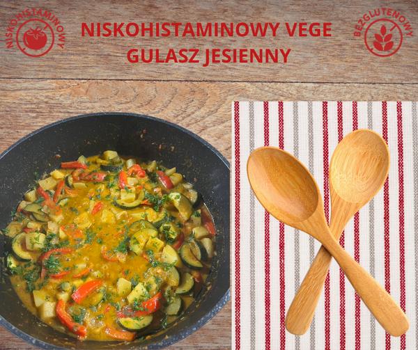 Niskohistaminowy vege gulasz jesienny