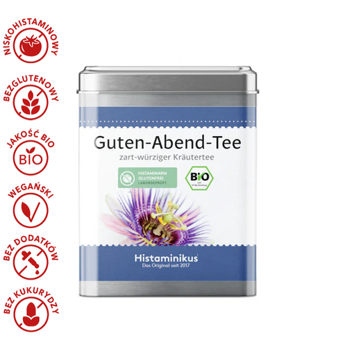 BIO herbata ziołowa na dobry wieczór niskohistaminowa