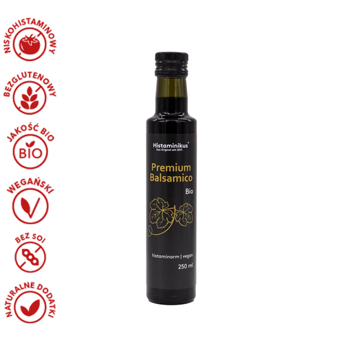 BIO niskohistaminowy ocet balsamiczny