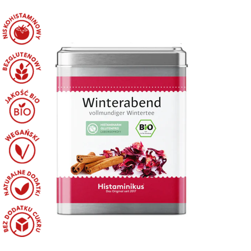 BIO herbata ziołowo-owocowa zimowa niskohistaminowa