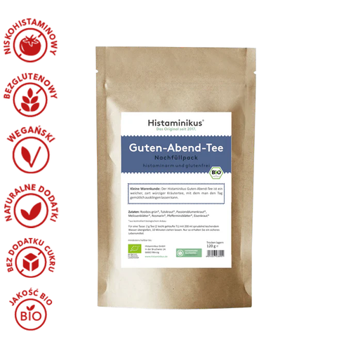 BIO herbata ziołowa na dobry wieczór - opakowanie uzupełniające