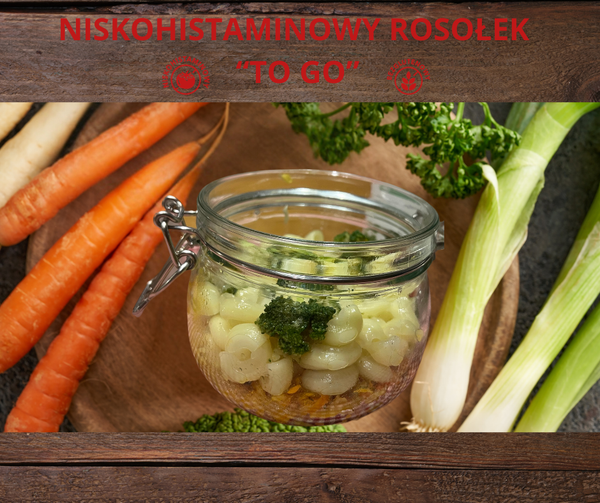 Niskohistaminowy rosołek "to go"