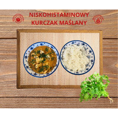 Niskohistaminowy kurczak maślany