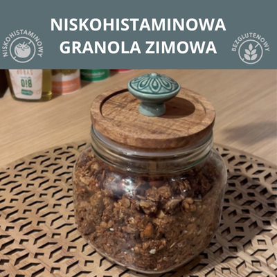 Granola zimowa niskohistaminowa