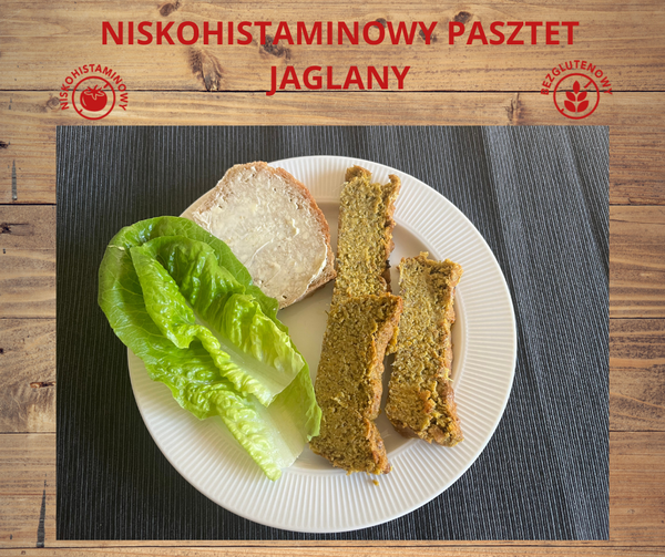 Niskohistaminowy pasztet jaglany